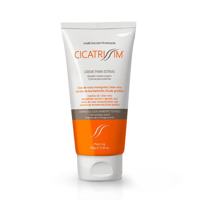 Cicatrissim Stretch Marks Cream - Natural Formula from Brazil - 3 months treatment